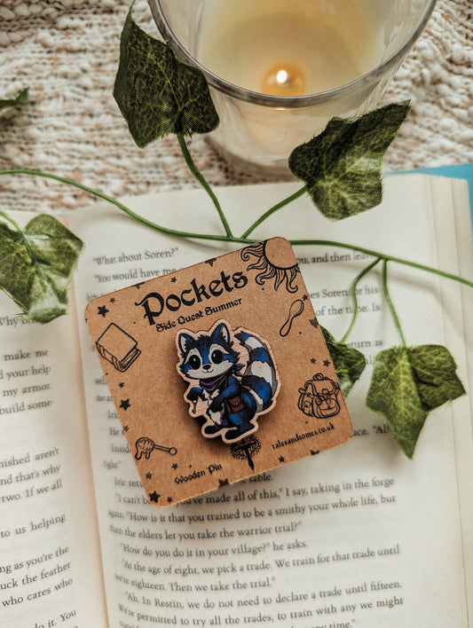 Pockets Wooden Pin