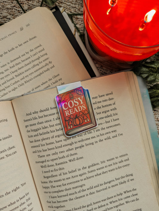 Cosy Reads Magnetic Bookmark