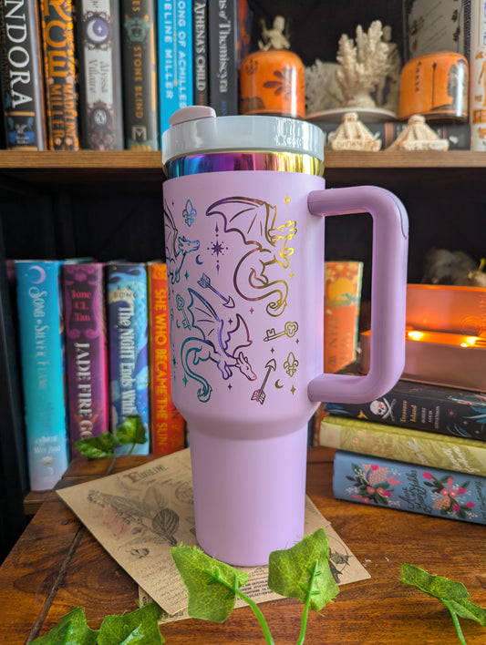 Preorder Romantasy Dragons 40oz Tumbler