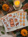Pumpkin Patch Reading Journal Stickers