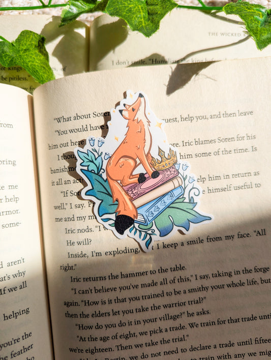 Fox King Vinyl Sticker