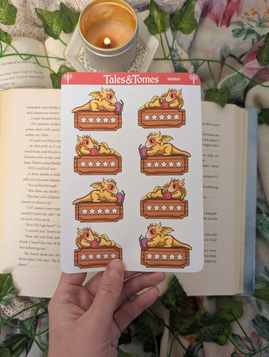 Sunshine Tavern Reading Journal Stickers