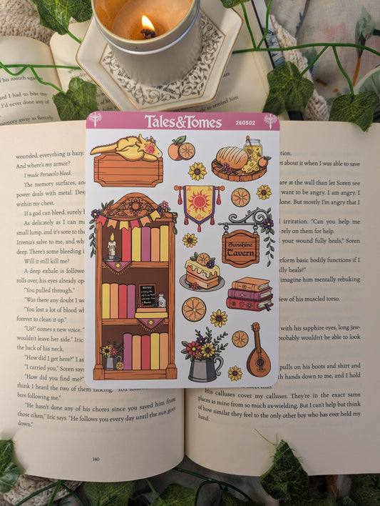 Sunshine Tavern Reading Journal Stickers