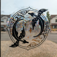 Suncatcher Dragon Window Sticker Large
