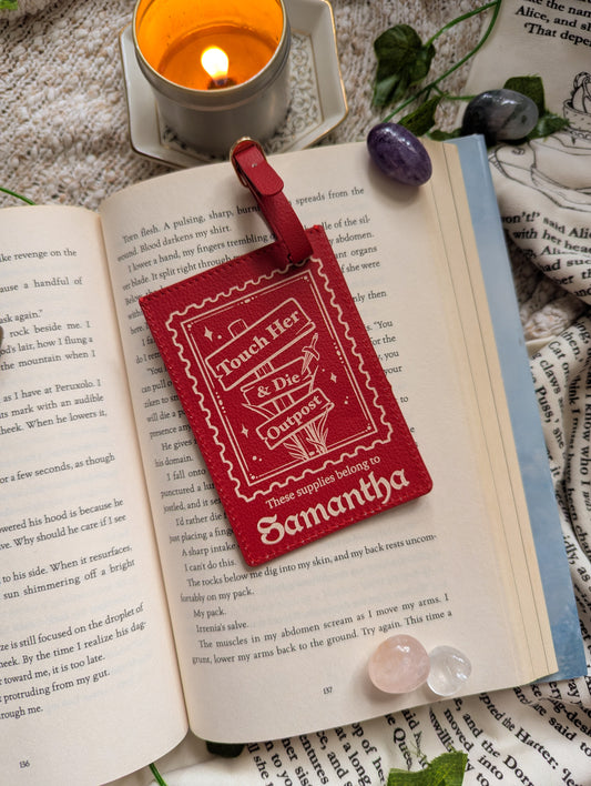 Romantasy Stamp Luggage Tag