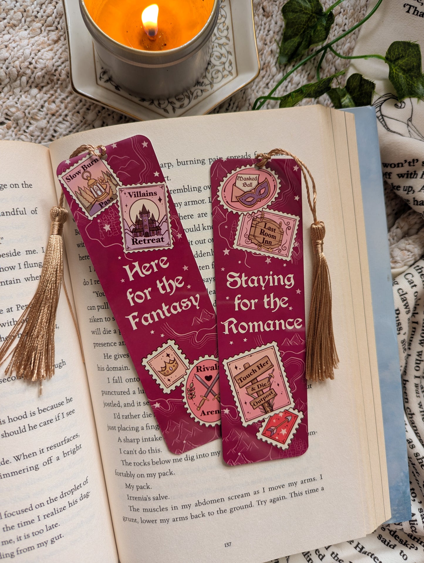 Romantasy Stamps Double-Sided Metalmark