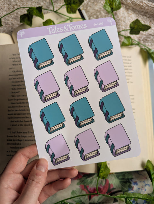 Fantasy Library Journal Stickers