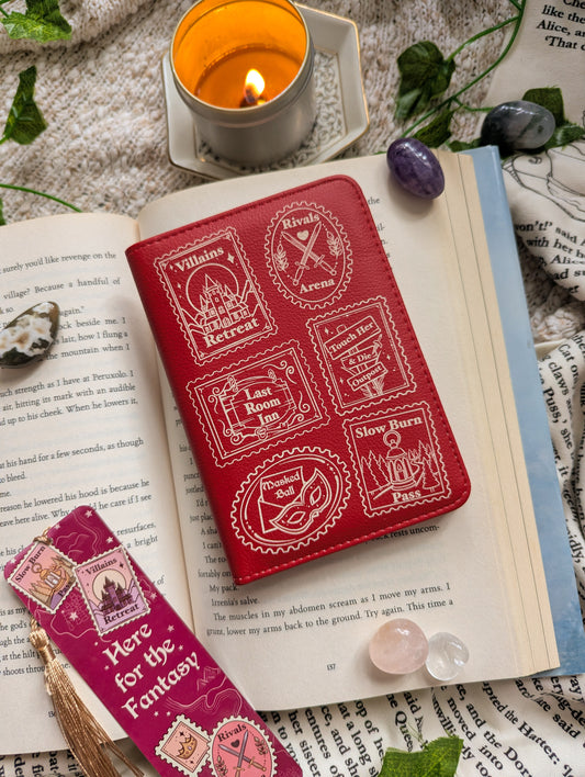Romantasy Stamps Passport Cover