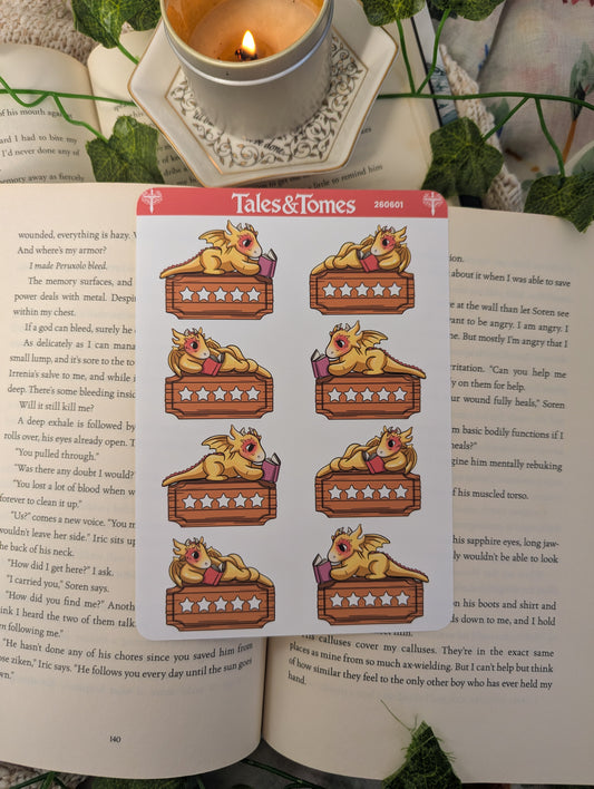 Sunshine Tavern Reading Journal Stickers