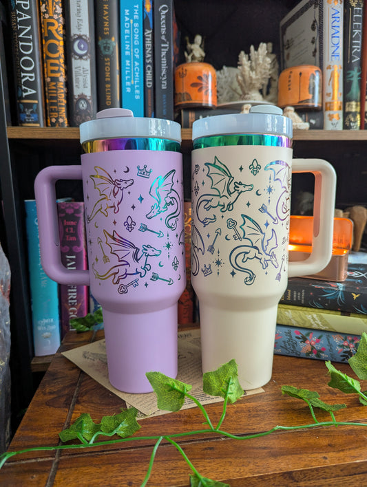 Preorder Romantasy Dragons 40oz Tumbler