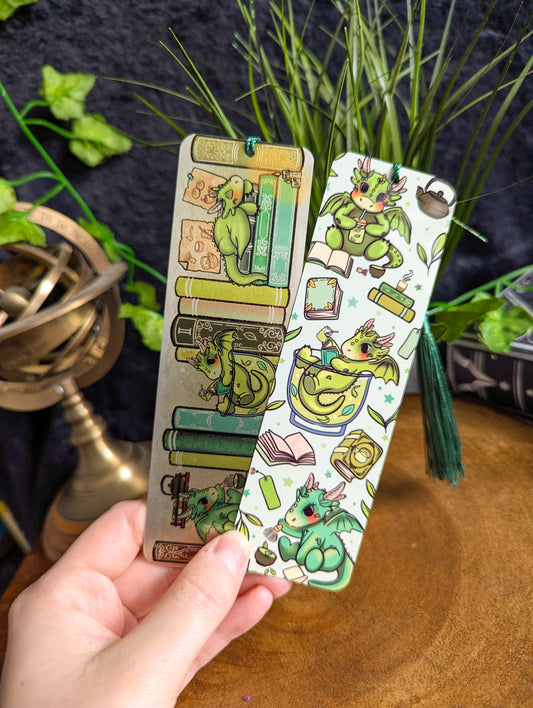 Matcha Dragon Bookshelf Metalmark