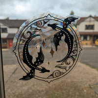 Suncatcher Dragon Window Sticker Large