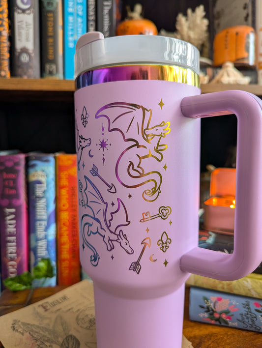 Preorder Romantasy Dragons 40oz Tumbler