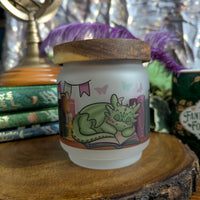 Dragon Bookhelf TBR Jar