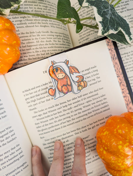 Spooky Dragon 1 Magnetic Bookmark