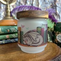 Dragon Bookhelf TBR Jar