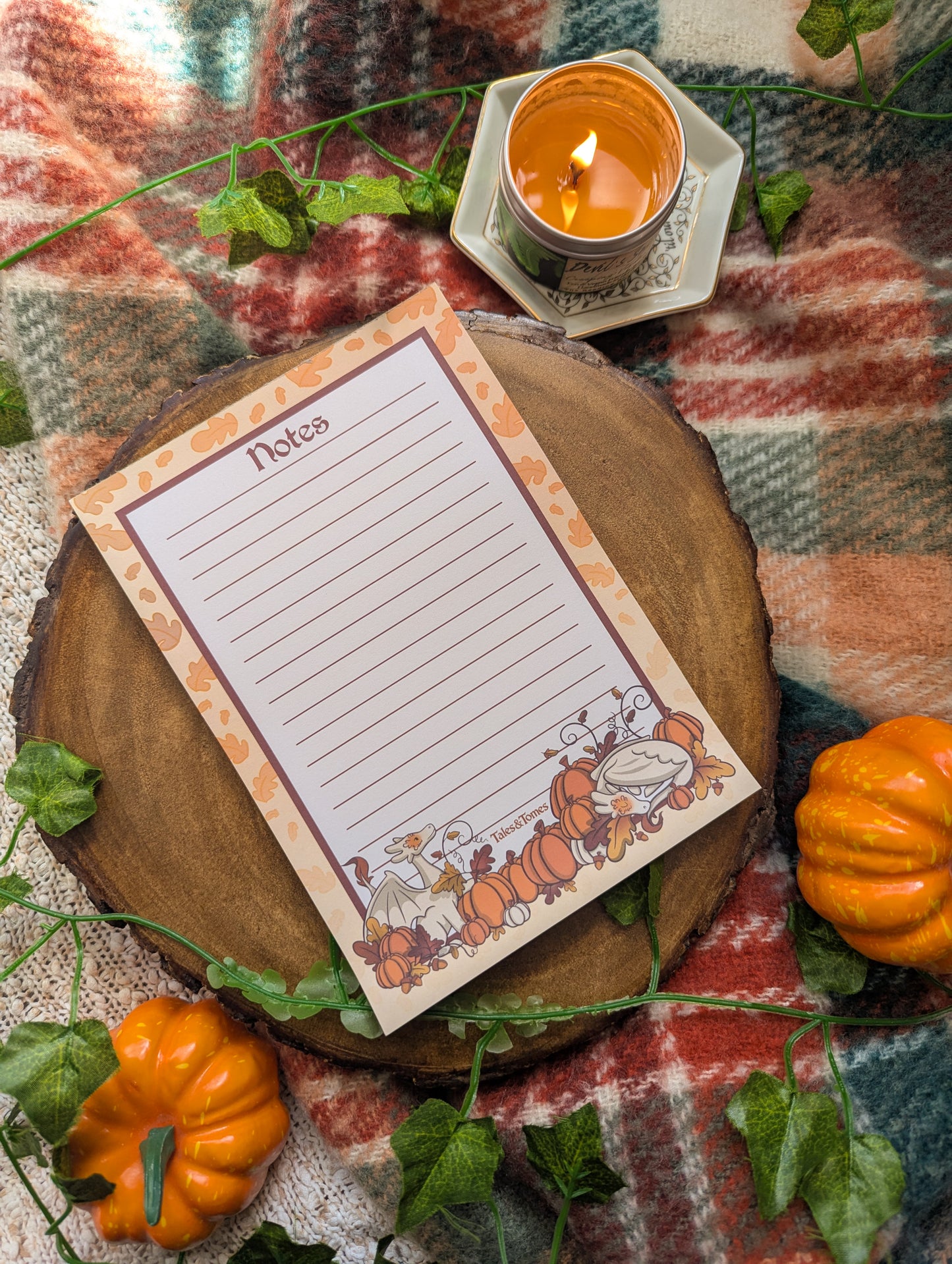 Pumpkin Guardian Notepad