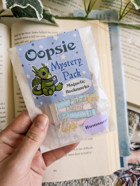 Oopsie Mystery Magnetic Bookmark Pack