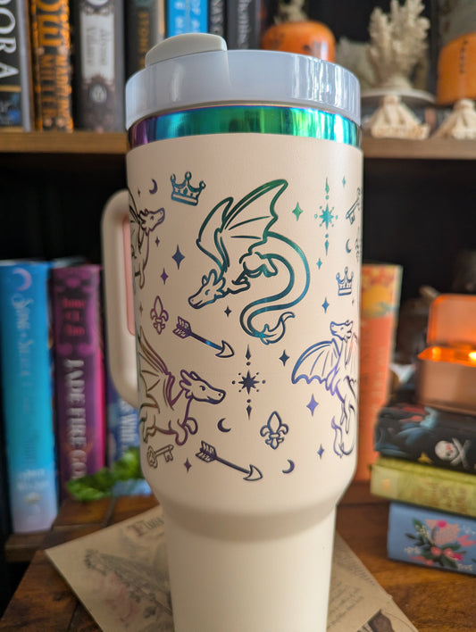 Preorder Romantasy Dragons 40oz Tumbler