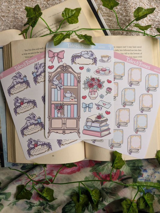 Regency Romance Reading Journal Stickers