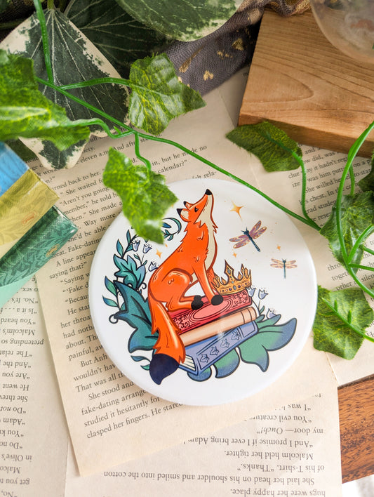 Spring Fairy Tale Ceramic Coaster