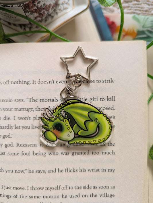 Matcha Dragon Companion Keyring