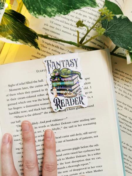 Fantasy Reader Magnetic Bookmark