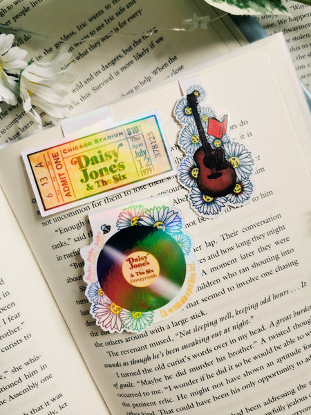 Daisy Jones & The Six Vinyl Magnetic Bookmark