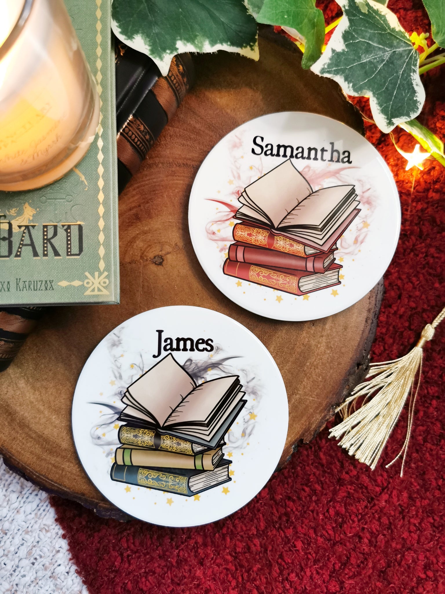 Personalised Reader Coaster