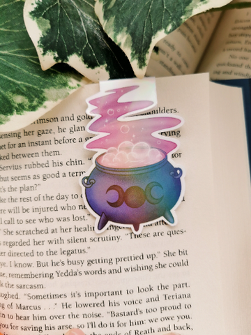 Cauldron Magnetic Bookmark