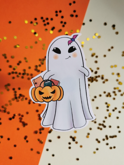 Cute Ghost Sticker