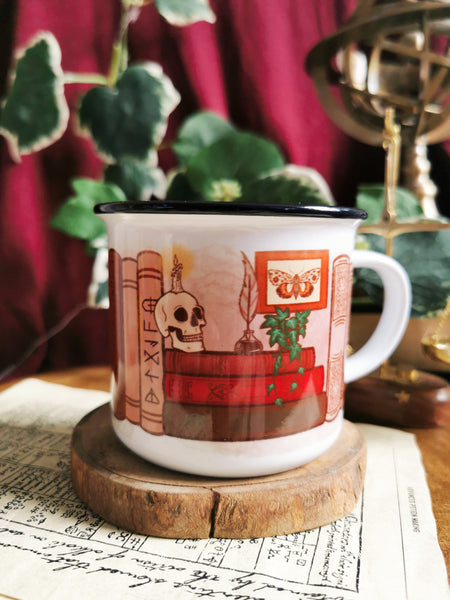 Dark Academia Camper Mug