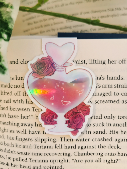 Love Potion Magnetic Bookmark