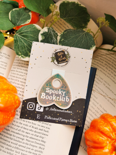 Planchette Spooky Bookclub Magnetic Bookmark