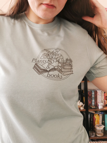Plants and Books Unisex T-Shirt