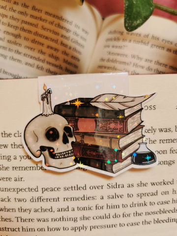 Dark Academia Magnetic Bookmark